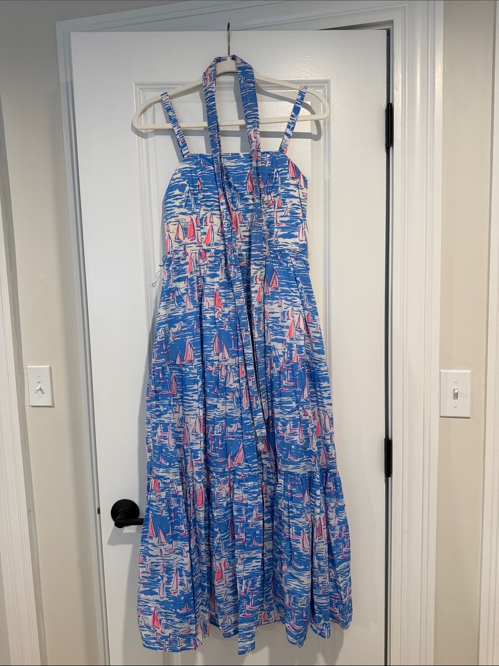 Lilly Pulitzer sailboat midi dress